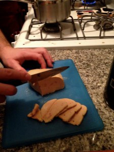 foie cutting