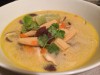 Thai inspired chicken coconut soup